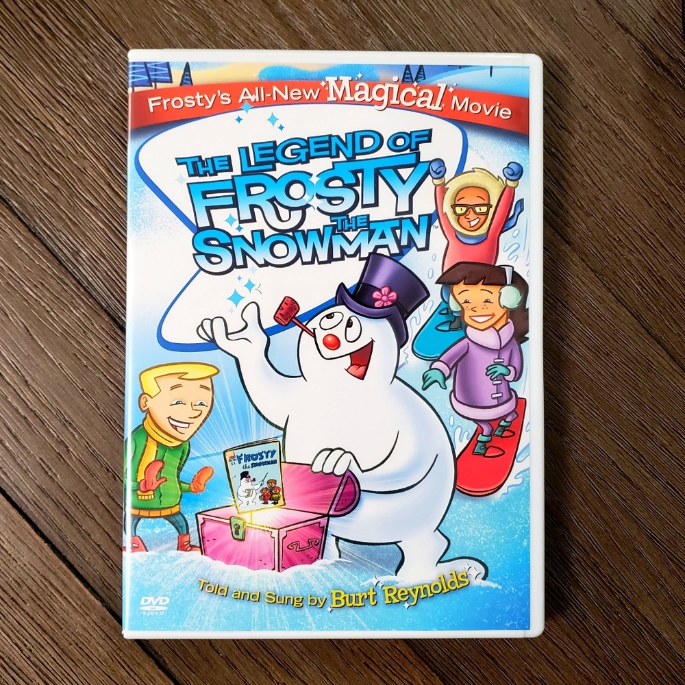 The Legend of Frosty the Snowman Christmas DVD movie